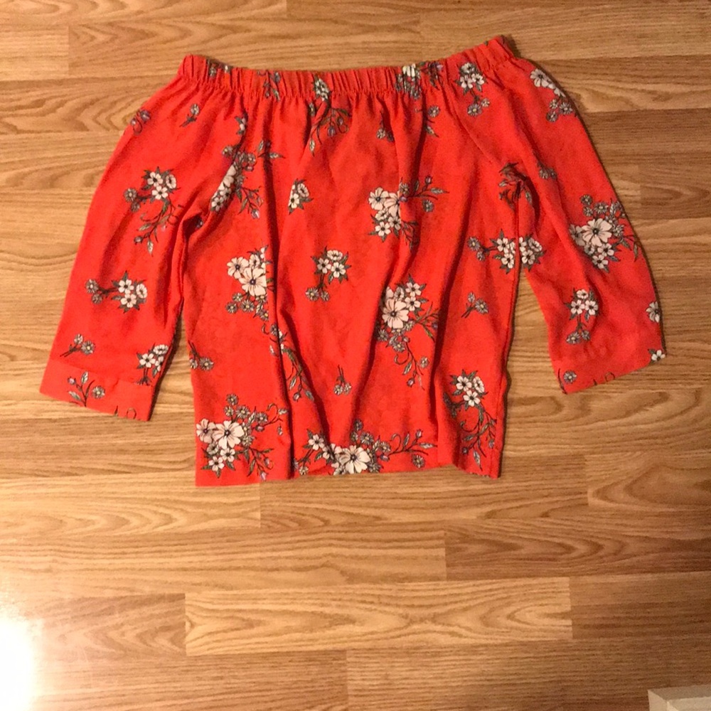 Primark off the shoulder shirt